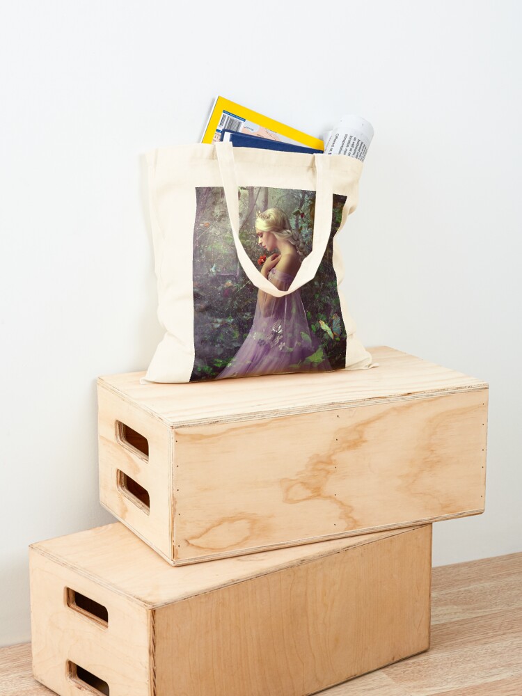 Thumbnail 4 of 5, Tote Bag, Step Softly designed and sold by phatpuppyart.
