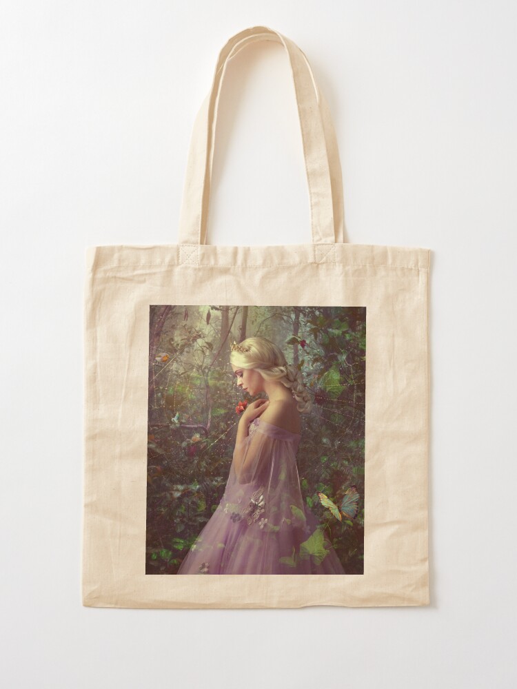 Thumbnail 2 of 5, Tote Bag, Step Softly designed and sold by phatpuppyart.