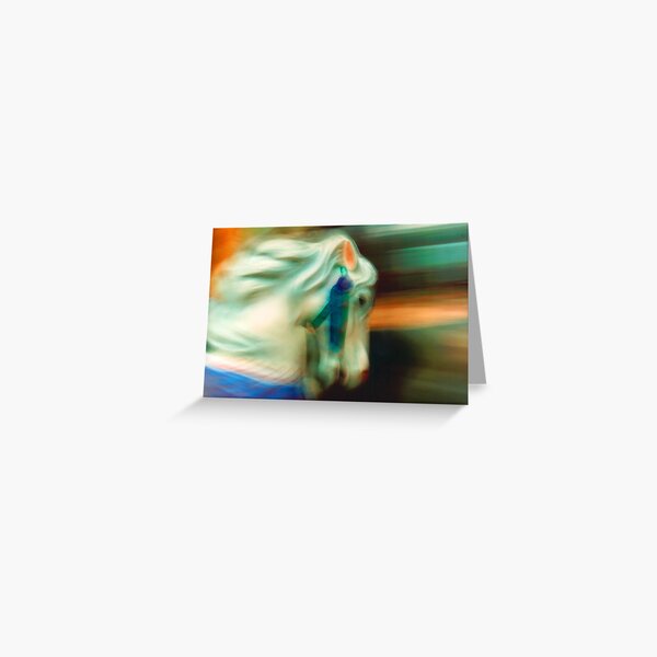 Carousel Horse at Sunshine Coast, Queensland Greeting Card