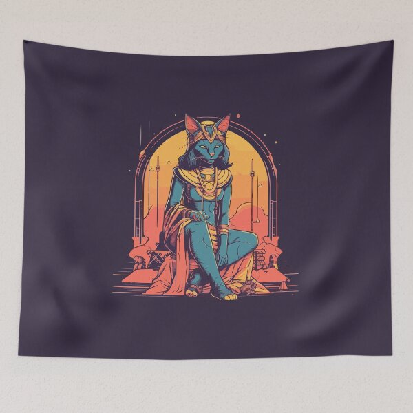 Item preview, Neo-Traditional Bastet designed and sold by 8bitbubbles.