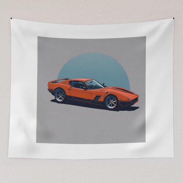 Item preview, Old School Ferrari| A Nod to the Golden Age of Racing| Ferrari Time Machine| Travel Back to the 60s with this Retro Design designed and sold by RedArtG09.