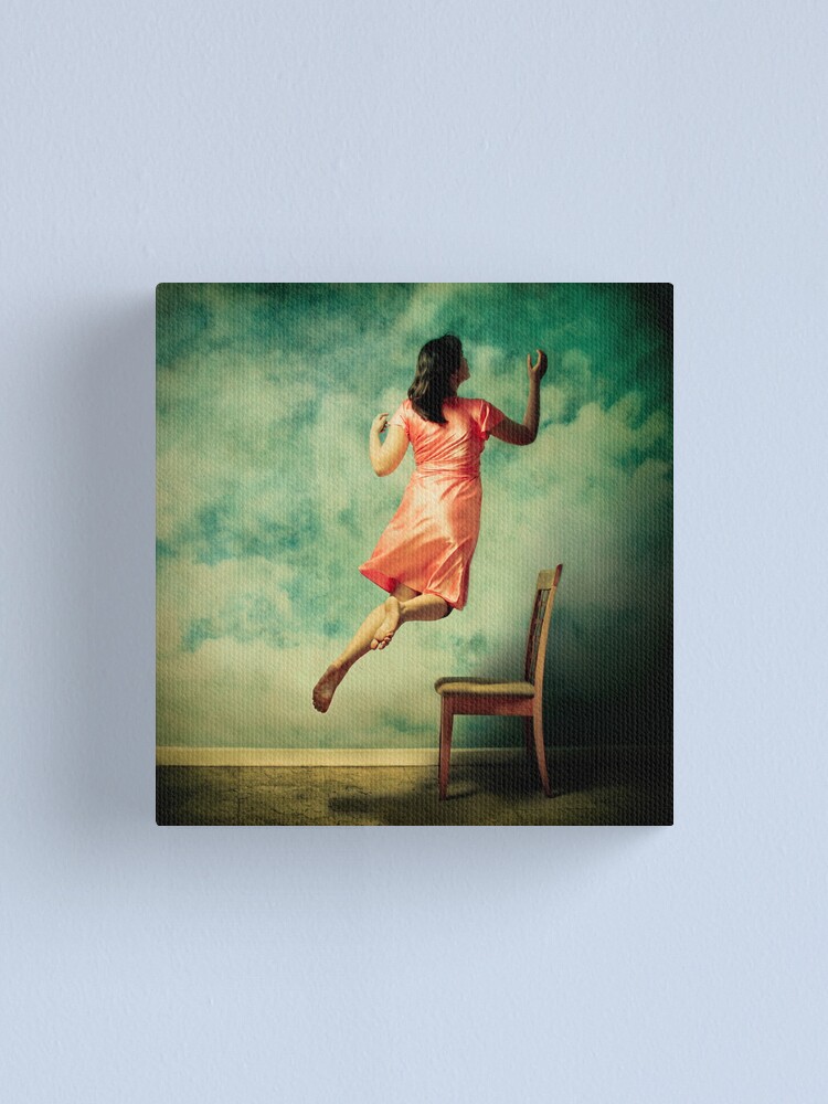 Thumbnail 1 of 3, Canvas Print, A Dali Dream designed and sold by khilagan.