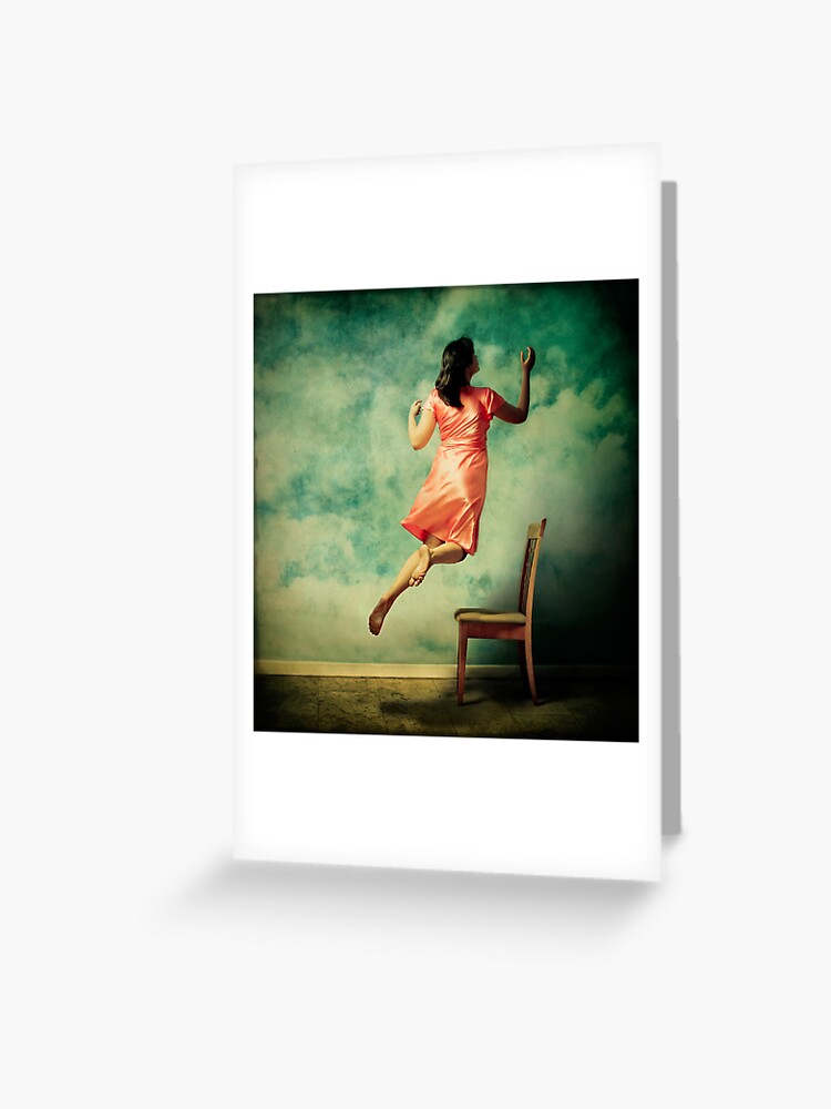 Thumbnail 1 of 2, Greeting Card, A Dali Dream designed and sold by khilagan.