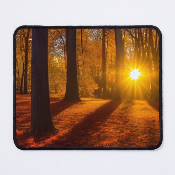 Item preview, Autumn Woods Sunset designed and sold by KMGunn.