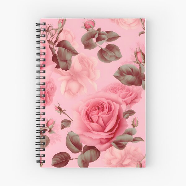Item preview, Pink Roses Vector Pattern designed and sold by Patrick Brodeur.