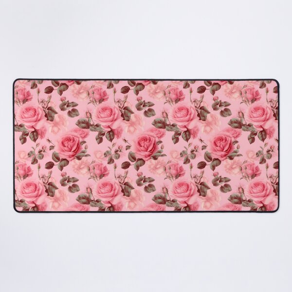 Item preview, Pink Roses Vector Pattern designed and sold by Patrick Brodeur.