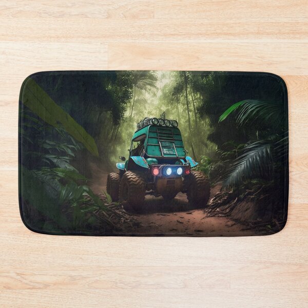 Item preview, Futuristic buggy in the jungle designed and sold by Cr-AI-tive.