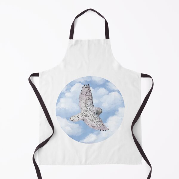 Item preview, Snowy Owl with cloud backround designed and sold by xSnoozyx.