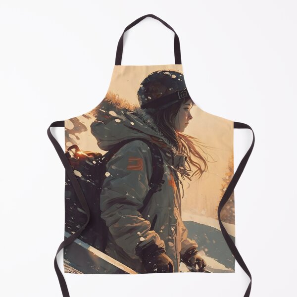 Item preview, Girl is walking in the snow designed and sold by Cr-AI-tive.