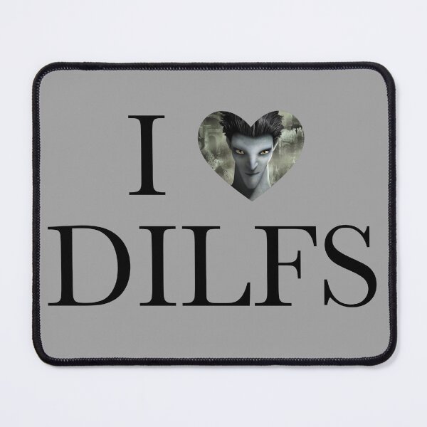 Item preview, I Love Dilfs - Pitch Black designed and sold by Kaisy Koin.