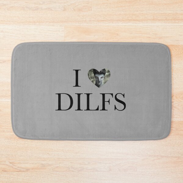 Item preview, I Love Dilfs - Pitch Black designed and sold by Kaisy Koin.