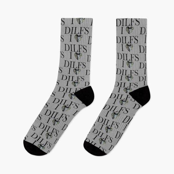 Item preview, I Love Dilfs - Pitch Black designed and sold by Kaisy Koin.