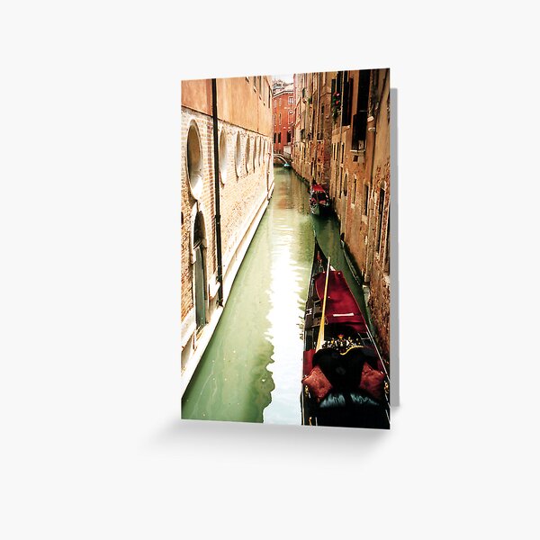 Canal in Venice, Italy Greeting Card