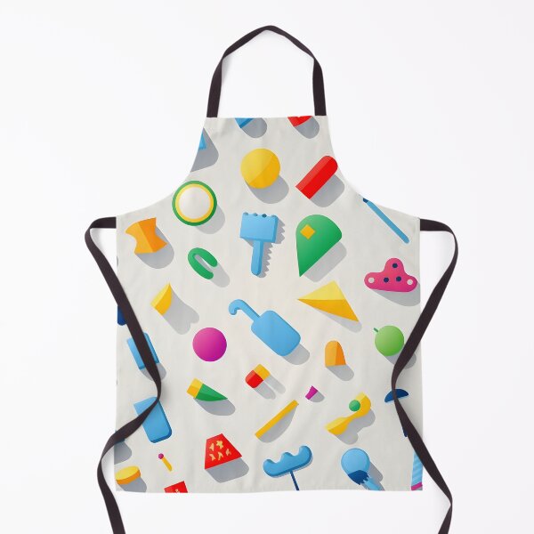 Item preview, Objects pattern - white background designed and sold by Cr-AI-tive.