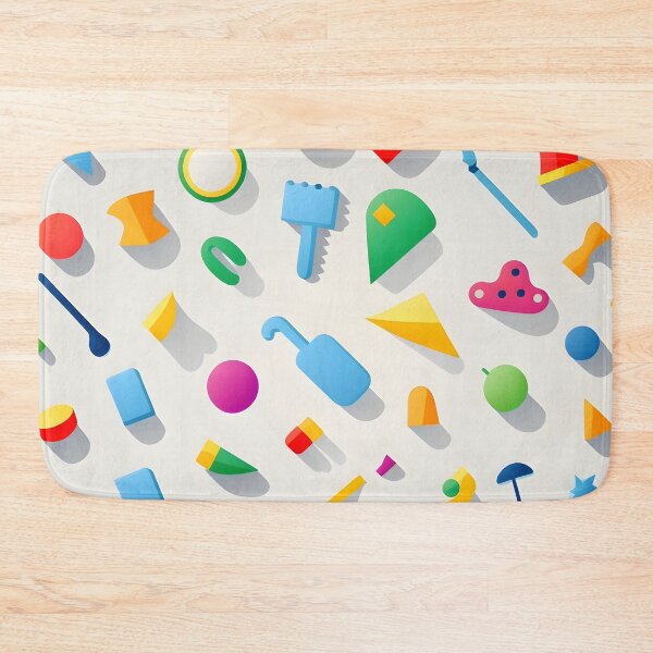 Item preview, Objects pattern - white background designed and sold by Cr-AI-tive.