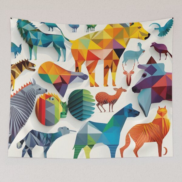 Item preview, Animals pattern - white background designed and sold by Cr-AI-tive.
