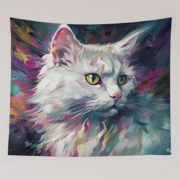 Item preview, FLUFFY FELINE designed and sold by ArtbyRolleen.
