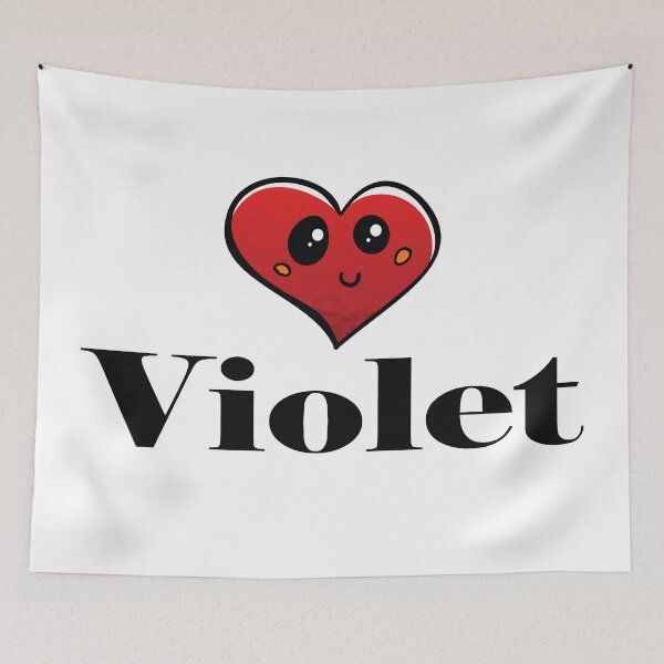Item preview, Violet Cute Heart designed and sold by ProjectX23.