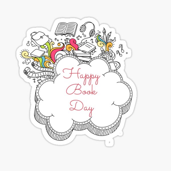 Item preview, Happy Book Day classic t-shirt designed and sold by Inkscaper.