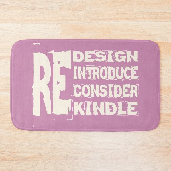 Item preview, Redesign Reintroduce Reconsider Rekindle White sticker,    designed and sold by KesDesigns ⭐⭐⭐⭐⭐.