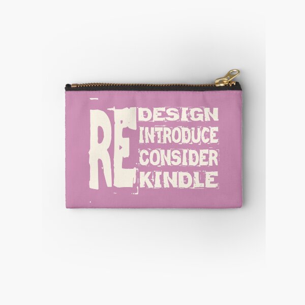 Item preview, Redesign Reintroduce Reconsider Rekindle White sticker,    designed and sold by KesDesigns ⭐⭐⭐⭐⭐.