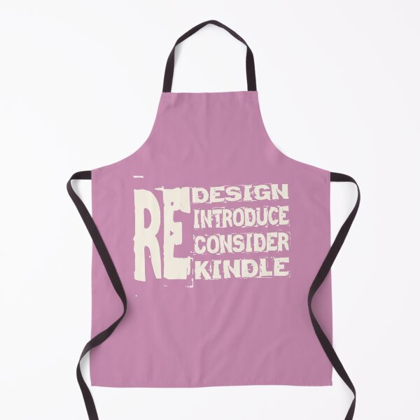Item preview, Redesign Reintroduce Reconsider Rekindle White sticker, designed and sold by KesDesigns ⭐⭐⭐⭐⭐.