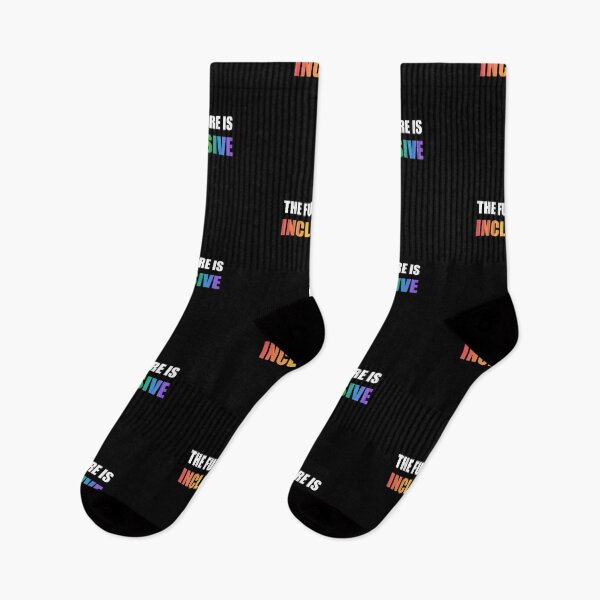 Item preview, The Future Is Inclusive LGBT Pride Rainbow designed and sold by Inspirationmotivation.