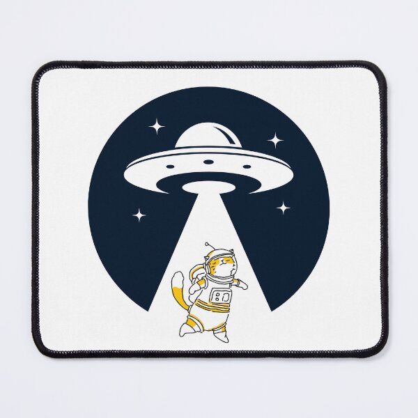 Item preview, Cat Abduction UFO Alien designed and sold by LivingTheDream7.