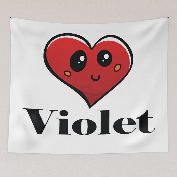 Item preview, Violet Cute Heart designed and sold by ProjectX23.