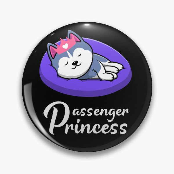 Item preview, Traveling Puppy Royalty - Passenger Princess Dog designed and sold by ElLocoMus.