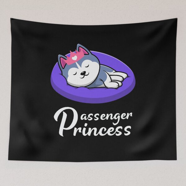 Item preview, Traveling Puppy Royalty - Passenger Princess Dog designed and sold by ElLocoMus.
