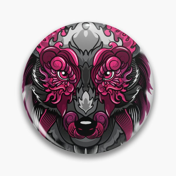 Item preview, Wolf Icon of strength designed and sold by Mo-Saber.