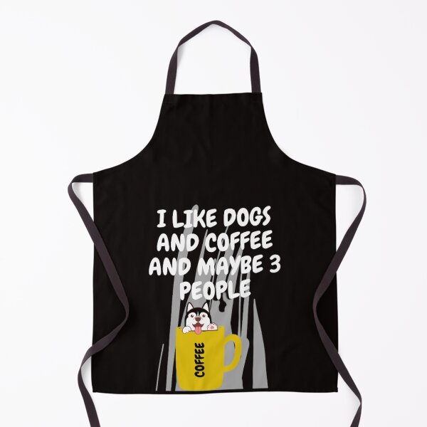 Artikelvorschau, ICH MAG HUND UND KAFFEE UND VIELLEICHT 3 PERSONEN entworfen und verkauft von LOUCAS6.