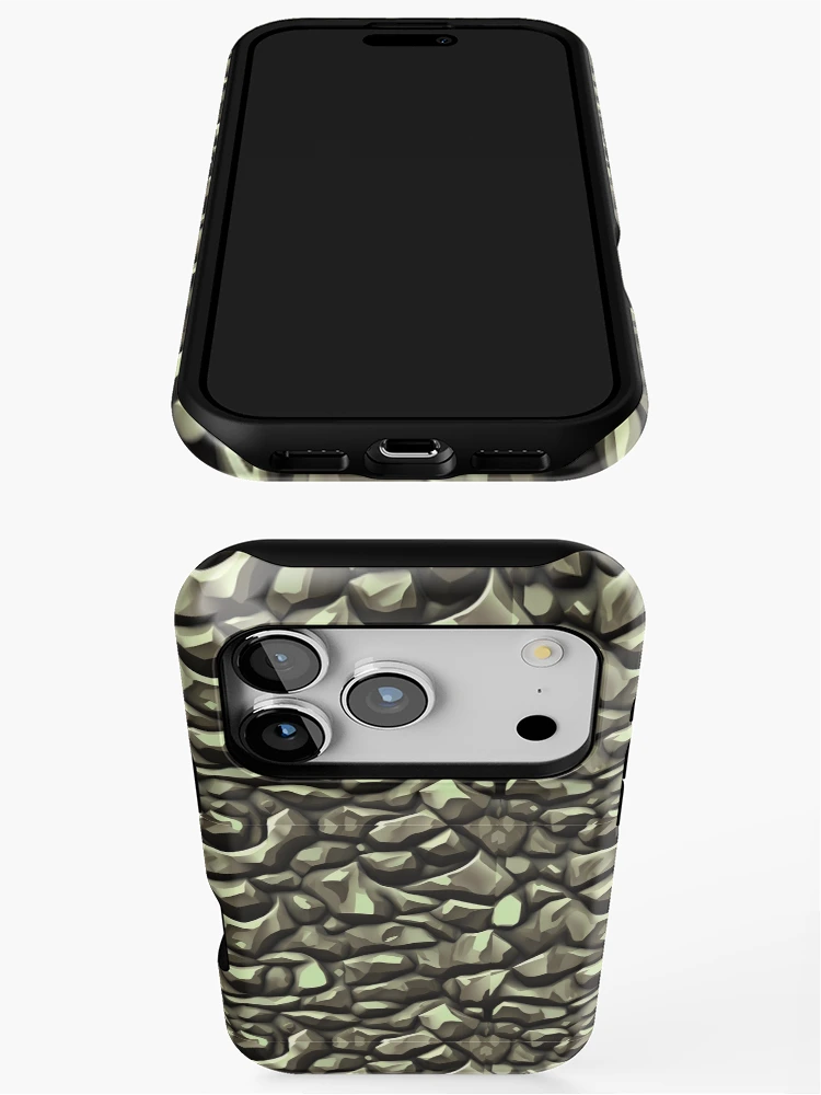Thumbnail 3 of 4, iPhone Case, solid stone pattern designed and sold by basitcv.