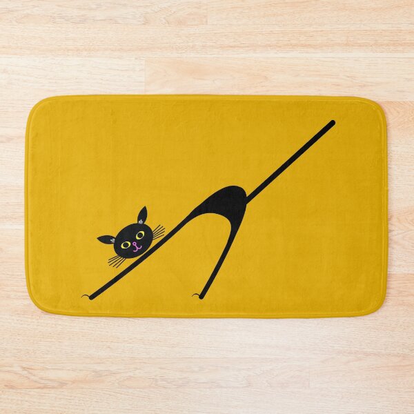 Item preview, Copia de BLACK CAT WAKING UP designed and sold by malangacamisetas.