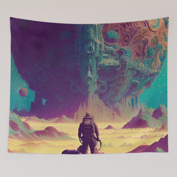Item preview, Extraterrestrial Outpost designed and sold by EsoteraArt.