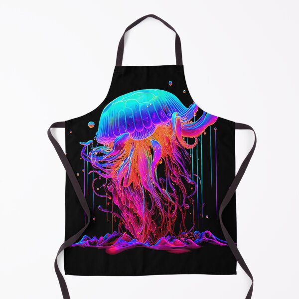 Item preview, Synthwave Cyberpunk Tribute to the Glowing Jellyfish designed and sold by RRebellion.
