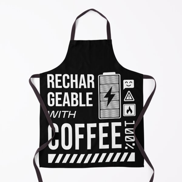 Item preview, Rechargeable with Coffee - White Label designed and sold by forgottenfuture.