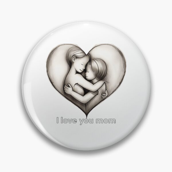 Item preview, I love you mom designed and sold by Merelita.