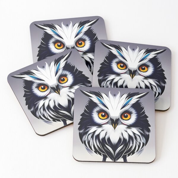 Item preview, Passionate White Owl designed and sold by Jmar-Lx.