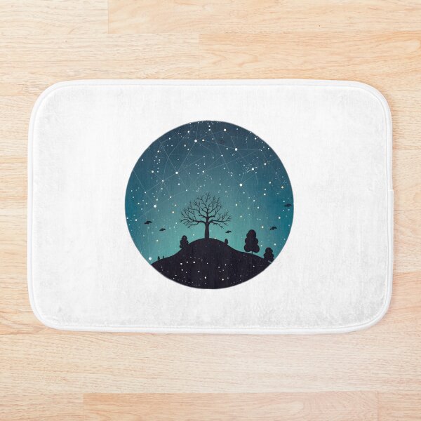 Item preview, Starry Night Sky Sticker/Magnet designed and sold by ColorStudioArt.