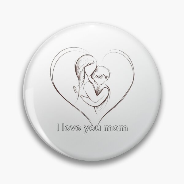 Item preview, of I love you mom designed and sold by Merelita.
