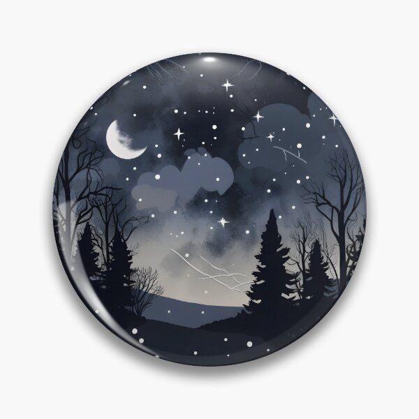 Item preview, Starry Night Sky Sticker/Magnet designed and sold by ColorStudioArt.
