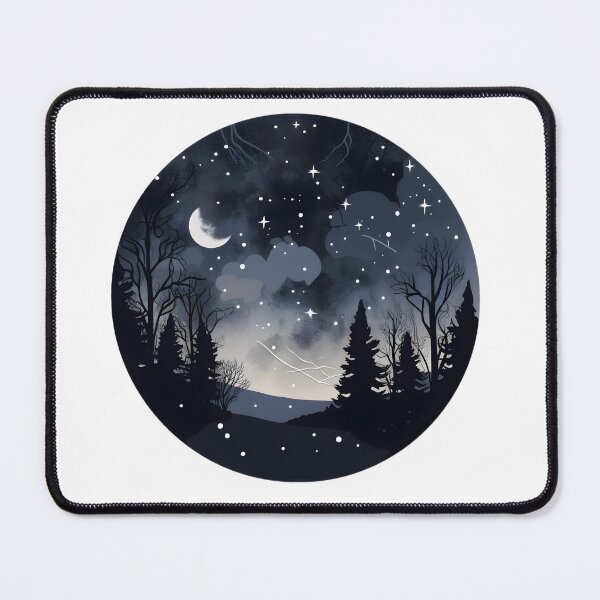 Item preview, Starry Night Sky Sticker/Magnet designed and sold by ColorStudioArt.