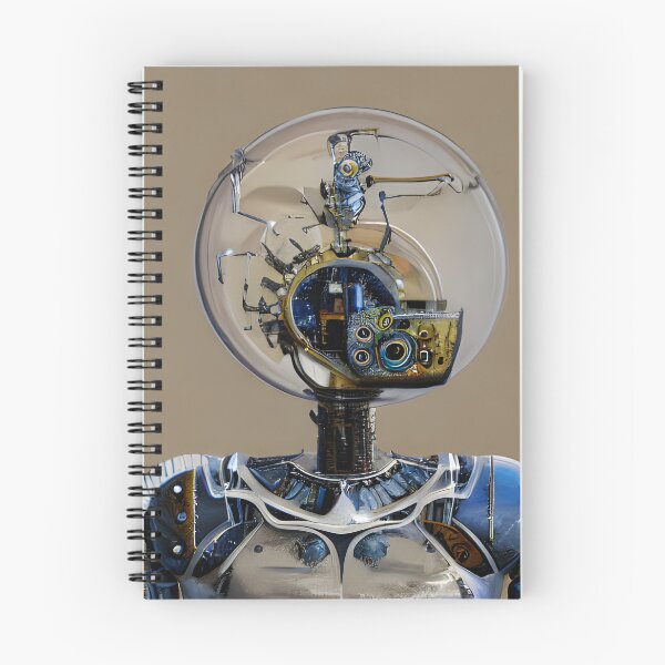 Item preview, Robot in the style of famous art. designed and sold by CRAFTER-MEDIA.