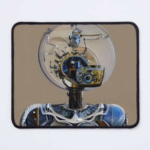 Item preview, Robot in the style of famous art. designed and sold by CRAFTER-MEDIA.