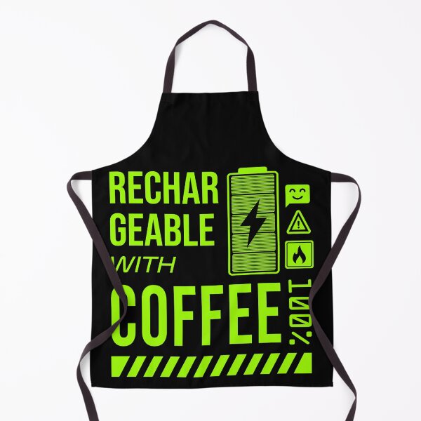 Item preview, Rechargeable with Coffee - Green Label designed and sold by forgottenfuture.