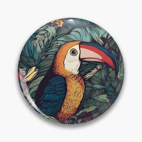 Item preview, Tropical toucan  designed and sold by ArtfulLivingMX.