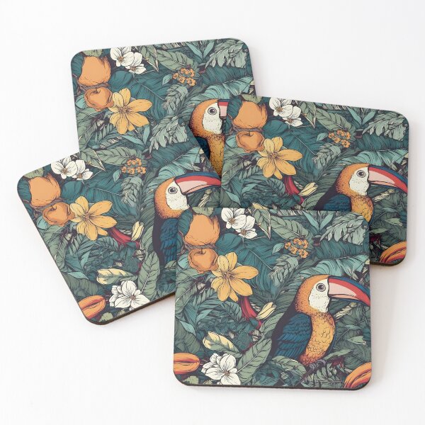 Item preview, Tropical toucan  designed and sold by ArtfulLivingMX.