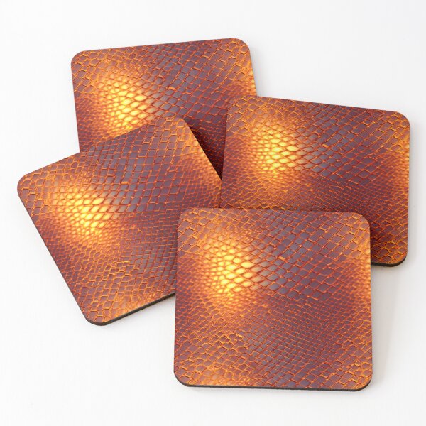 Item preview, Snake Skin Pattern - Metallic designed and sold by FuschDesigns.
